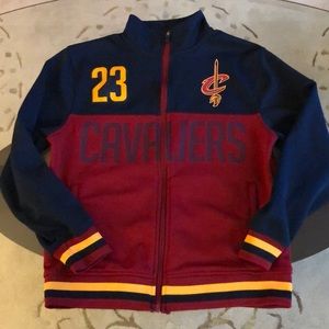 Youth NBA #23 Lebron Cavs Zip Up